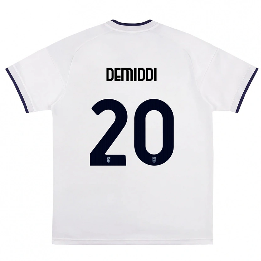 Danxen Herren Pedro Demiddi #20 Weiß Rot Königsblau Auswärtstrikot Trikot 2026/27 T-Shirt Schweiz