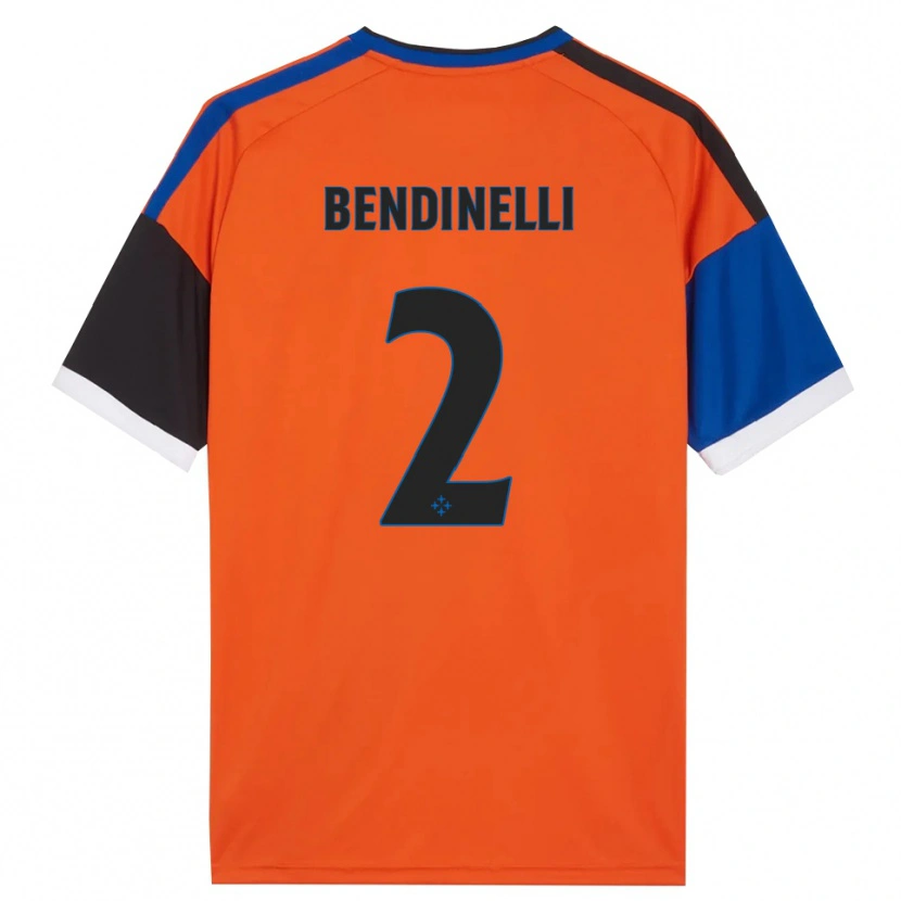 Danxen Herren Louis Bendinelli #2 Orange Blau Schwarz Weiß Auswärtstrikot Trikot 2026/27 T-Shirt Schweiz