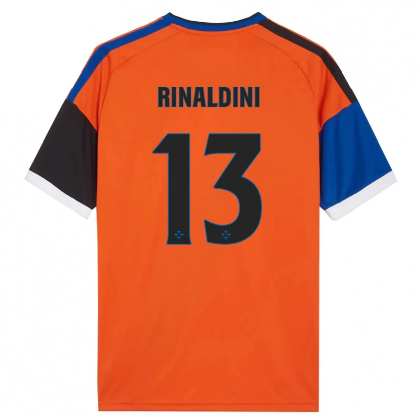 Danxen Herren Duccio Rinaldini #13 Orange Blau Schwarz Weiß Auswärtstrikot Trikot 2026/27 T-Shirt Schweiz