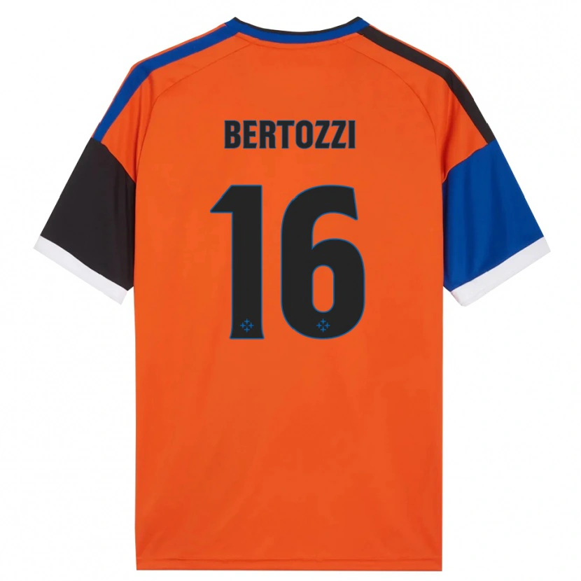 Danxen Herren Andrea Bertozzi #16 Orange Blau Schwarz Weiß Auswärtstrikot Trikot 2026/27 T-Shirt Schweiz