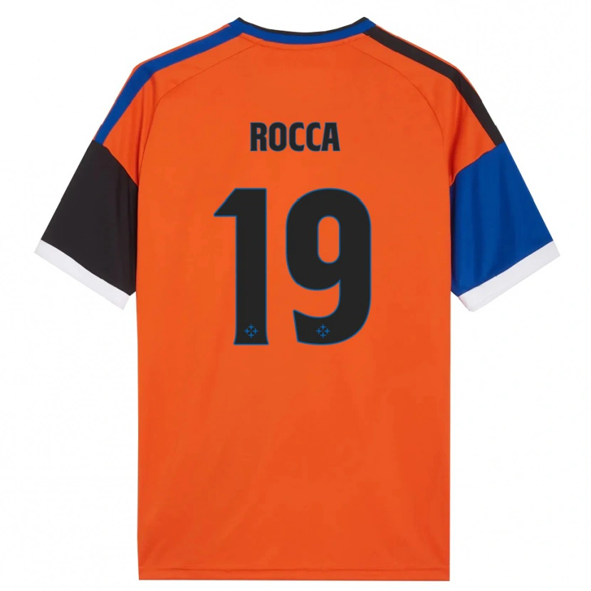 Danxen Herren Lorenzo Rocca #19 Orange Blau Schwarz Weiß Auswärtstrikot Trikot 2026/27 T-Shirt Schweiz