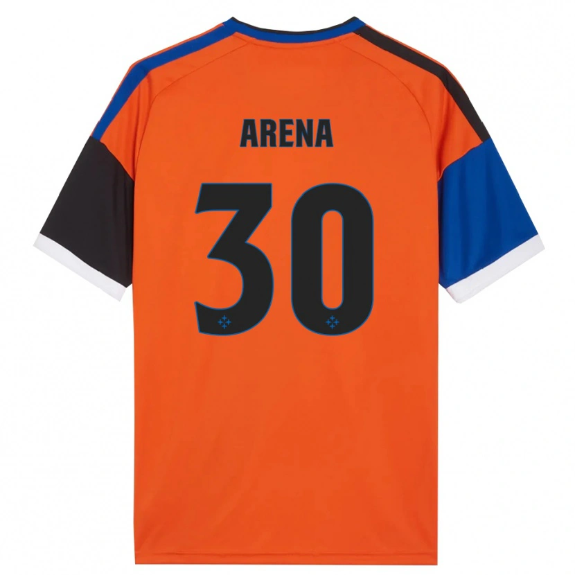Danxen Herren Alessandro Arena #30 Orange Blau Schwarz Weiß Auswärtstrikot Trikot 2026/27 T-Shirt Schweiz