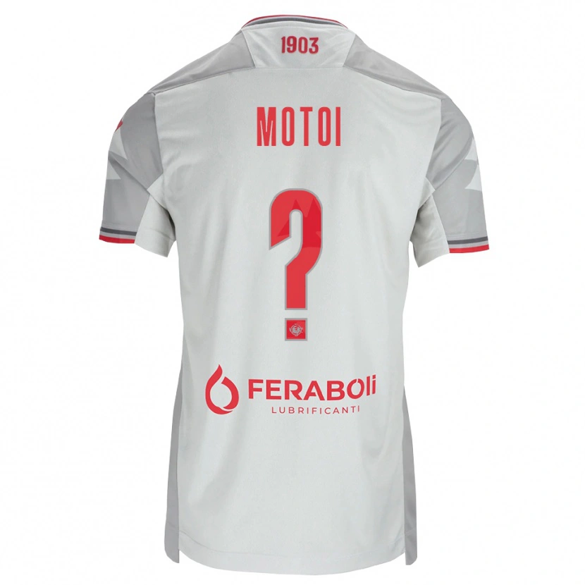 Danxen Herren Rany Motoi #0 Grau Weiß Rot Auswärtstrikot Trikot 2026/27 T-Shirt Schweiz