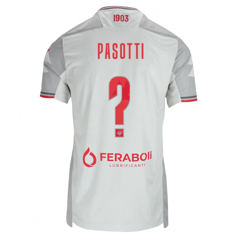 Danxen Herren Fabrizio Pasotti #0 Grau Weiß Rot Auswärtstrikot Trikot 2026/27 T-Shirt Schweiz