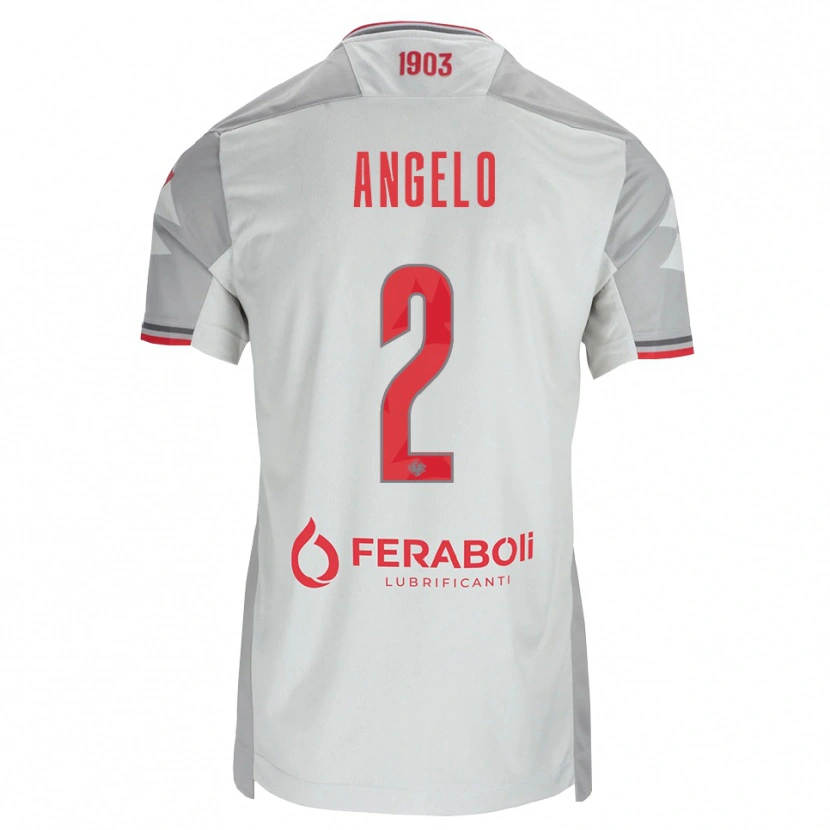 Danxen Herren Angelo Antonio Di Palma #2 Grau Weiß Rot Auswärtstrikot Trikot 2026/27 T-Shirt Schweiz