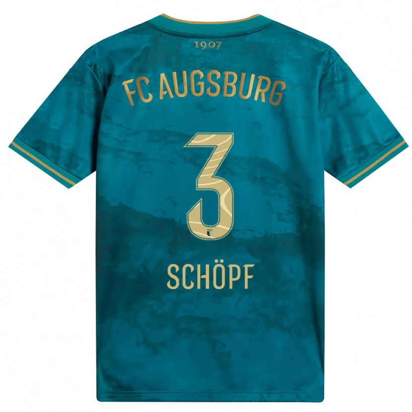 Danxen Herren Julia Schöpf #3 Grün Braun Auswärtstrikot Trikot 2026/27 T-Shirt Schweiz
