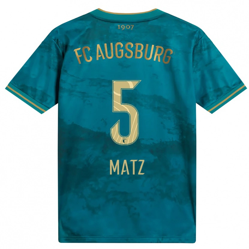 Danxen Herren Maximilian Matz #5 Grün Braun Auswärtstrikot Trikot 2026/27 T-Shirt Schweiz
