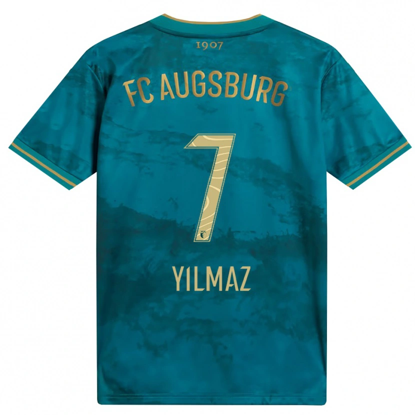 Danxen Herren Eren Yılmaz #7 Grün Braun Auswärtstrikot Trikot 2026/27 T-Shirt Schweiz