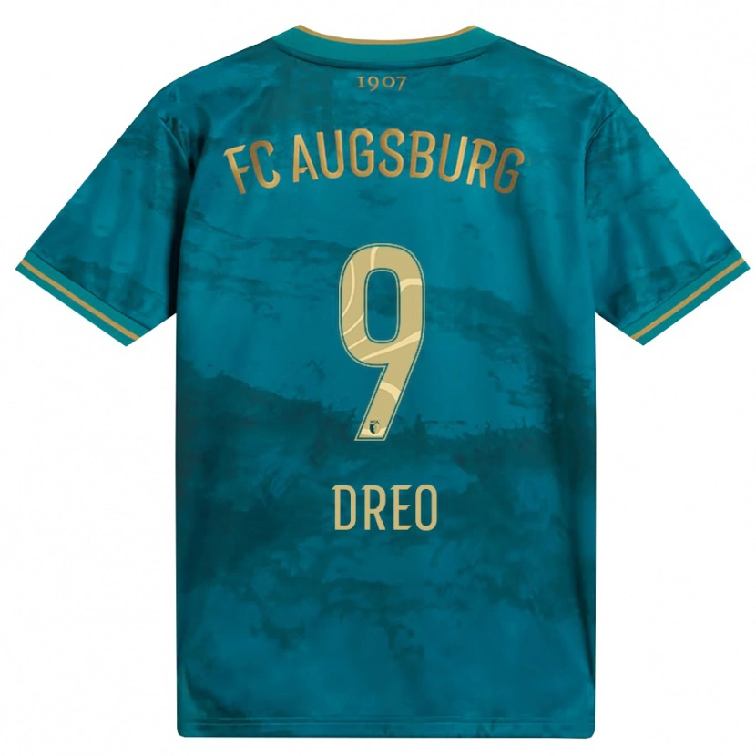 Danxen Herren David Dreo #9 Grün Braun Auswärtstrikot Trikot 2026/27 T-Shirt Schweiz
