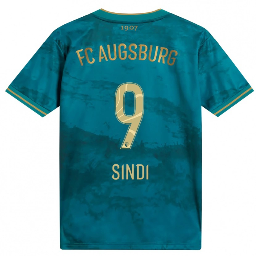 Danxen Herren Sanest Sindi #9 Grün Braun Auswärtstrikot Trikot 2026/27 T-Shirt Schweiz
