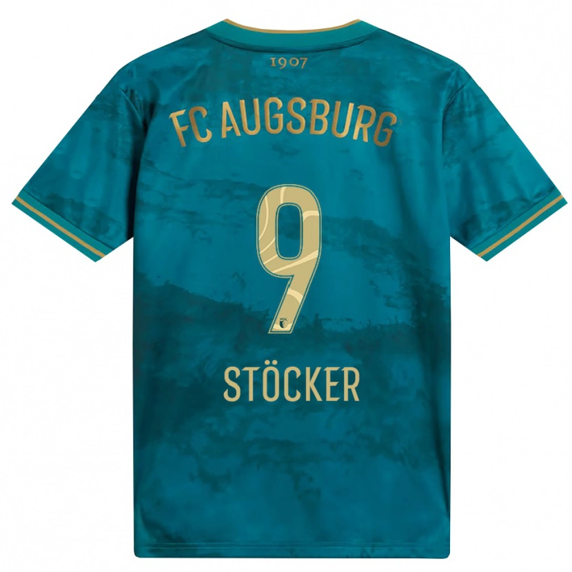 Danxen Herren Louis Stöcker #9 Grün Braun Auswärtstrikot Trikot 2026/27 T-Shirt Schweiz