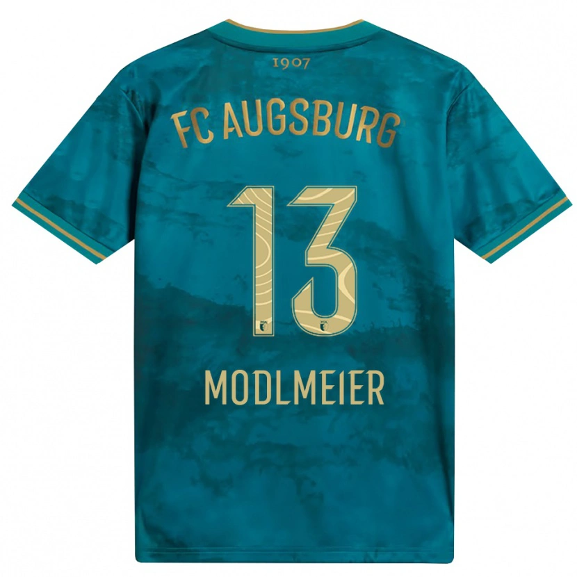 Danxen Herren Benedikt Modlmeier #13 Grün Braun Auswärtstrikot Trikot 2026/27 T-Shirt Schweiz