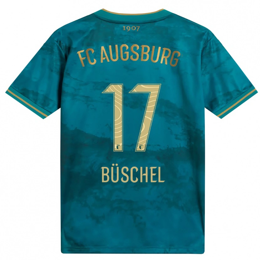 Danxen Herren Alisa Büschel #17 Grün Braun Auswärtstrikot Trikot 2026/27 T-Shirt Schweiz