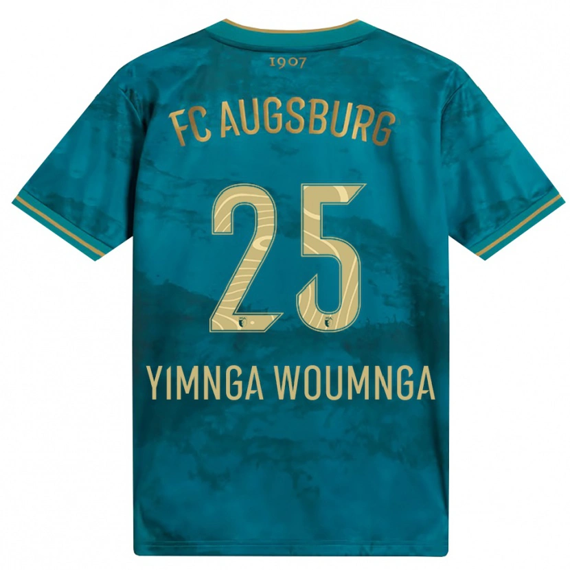 Danxen Herren Batkam Yimnga Woumnga #25 Grün Braun Auswärtstrikot Trikot 2026/27 T-Shirt Schweiz