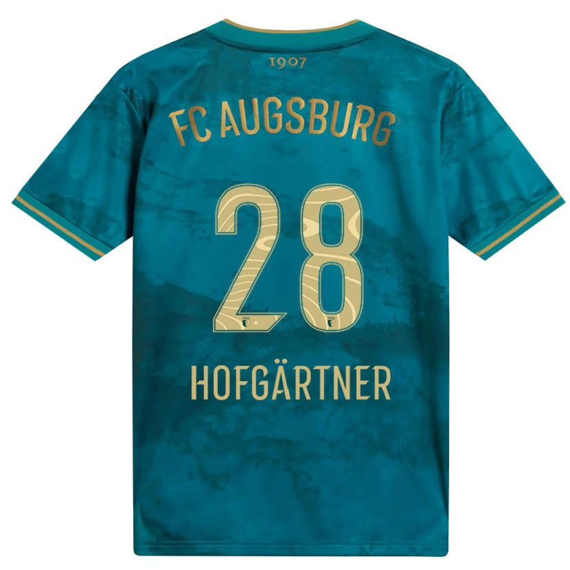 Danxen Herren Hendrik Hofgärtner #28 Grün Braun Auswärtstrikot Trikot 2026/27 T-Shirt Schweiz