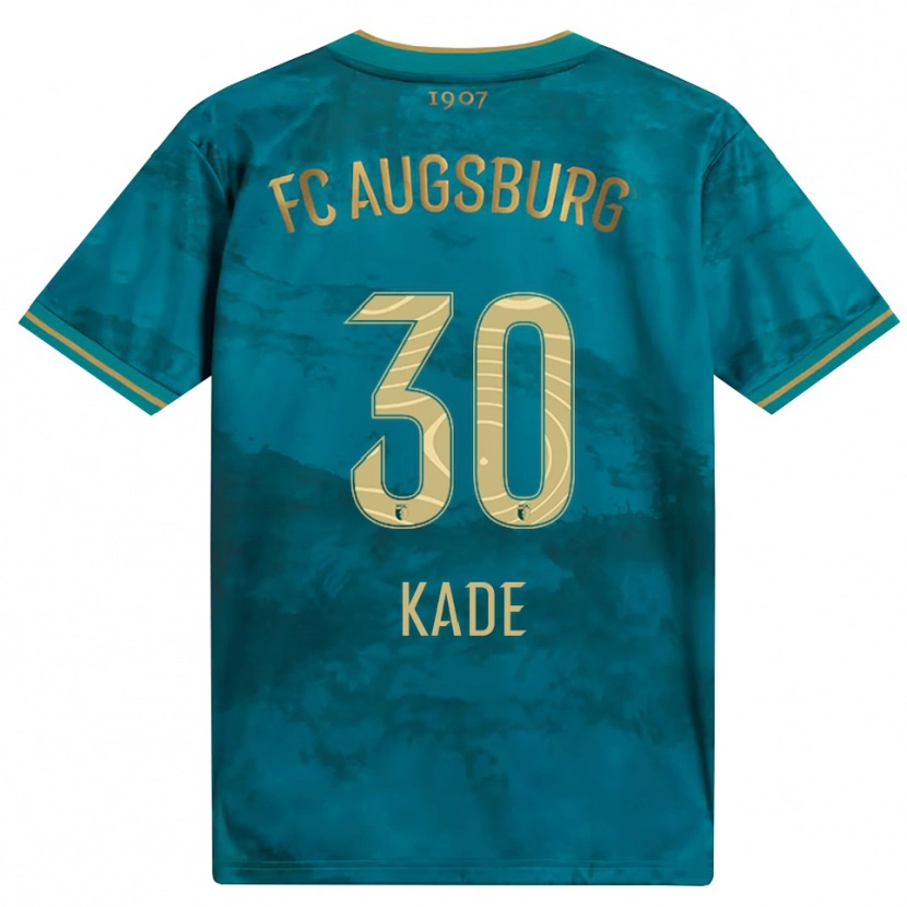 Danxen Herren Anton Kade #30 Grün Braun Auswärtstrikot Trikot 2026/27 T-Shirt Schweiz