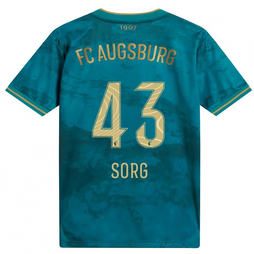 Danxen Herren Oliver Sorg #43 Grün Braun Auswärtstrikot Trikot 2026/27 T-Shirt Schweiz