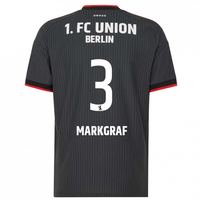 Danxen Herren Andrik Markgraf #3 Schwarz Weiß Rot Auswärtstrikot Trikot 2026/27 T-Shirt Schweiz