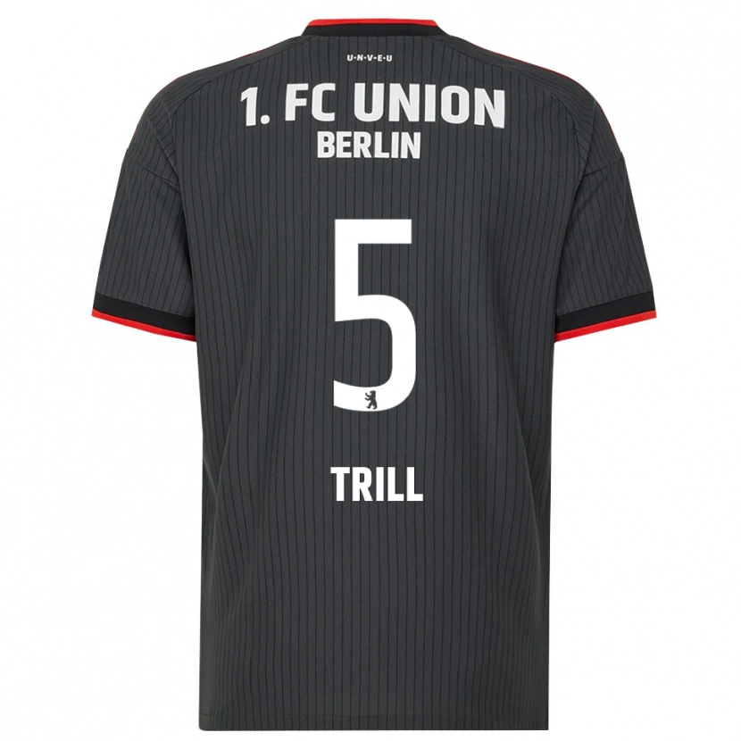 Danxen Herren Santiago Trill #5 Schwarz Weiß Rot Auswärtstrikot Trikot 2026/27 T-Shirt Schweiz