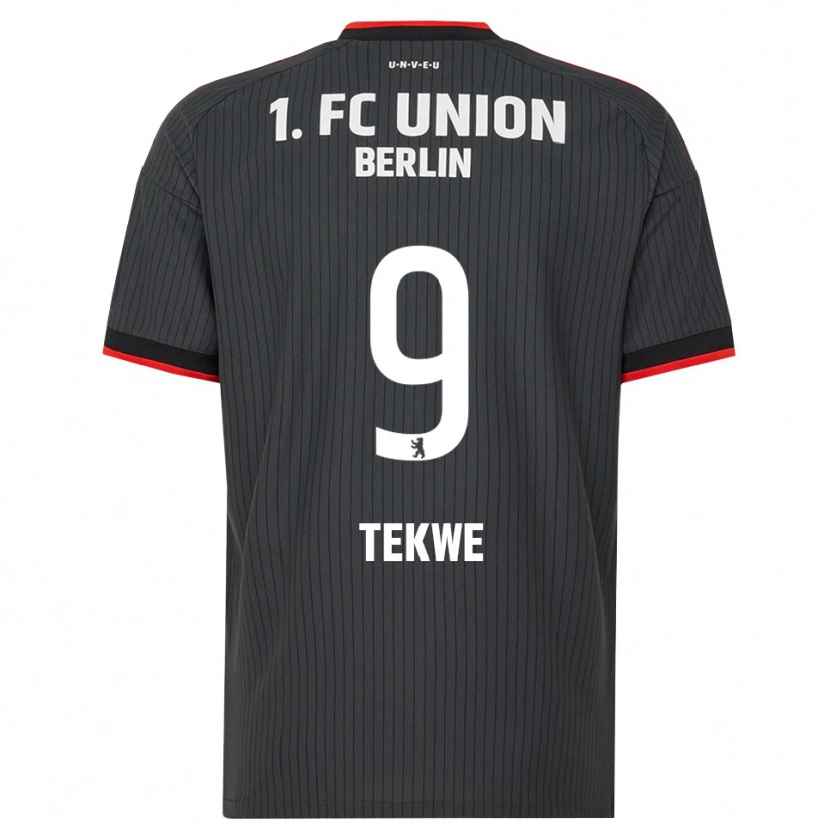 Danxen Herren Harry Tekwe #9 Schwarz Weiß Rot Auswärtstrikot Trikot 2026/27 T-Shirt Schweiz