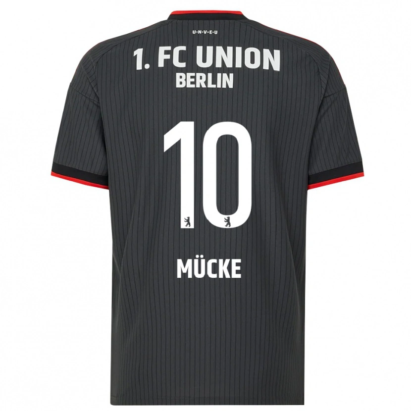 Danxen Herren Jonathan Mücke #10 Schwarz Weiß Rot Auswärtstrikot Trikot 2026/27 T-Shirt Schweiz