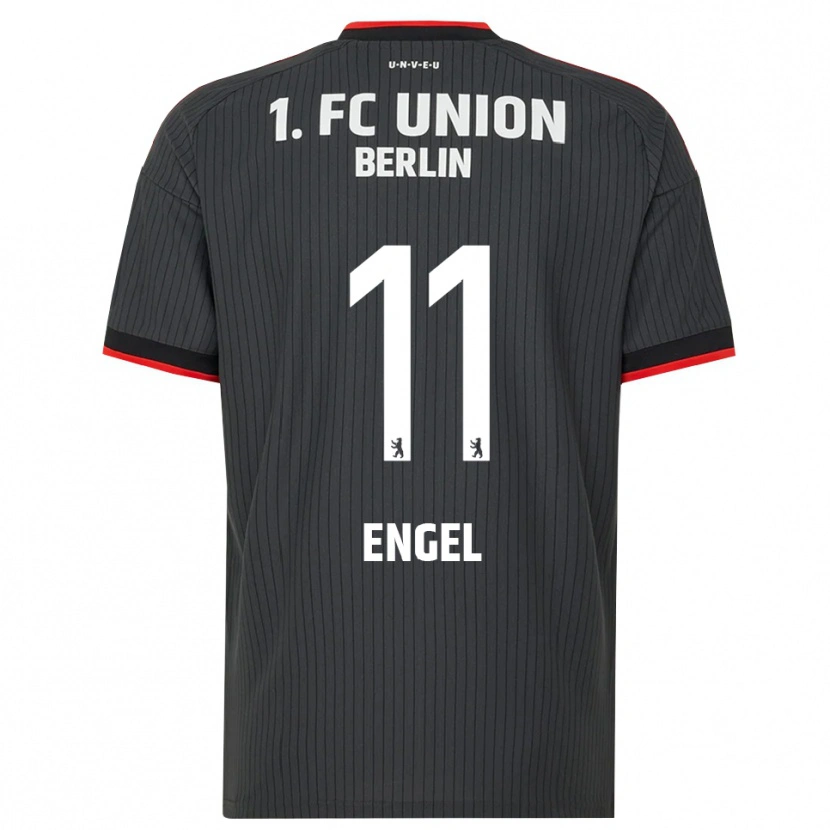 Danxen Herren Oskar Engel #11 Schwarz Weiß Rot Auswärtstrikot Trikot 2026/27 T-Shirt Schweiz