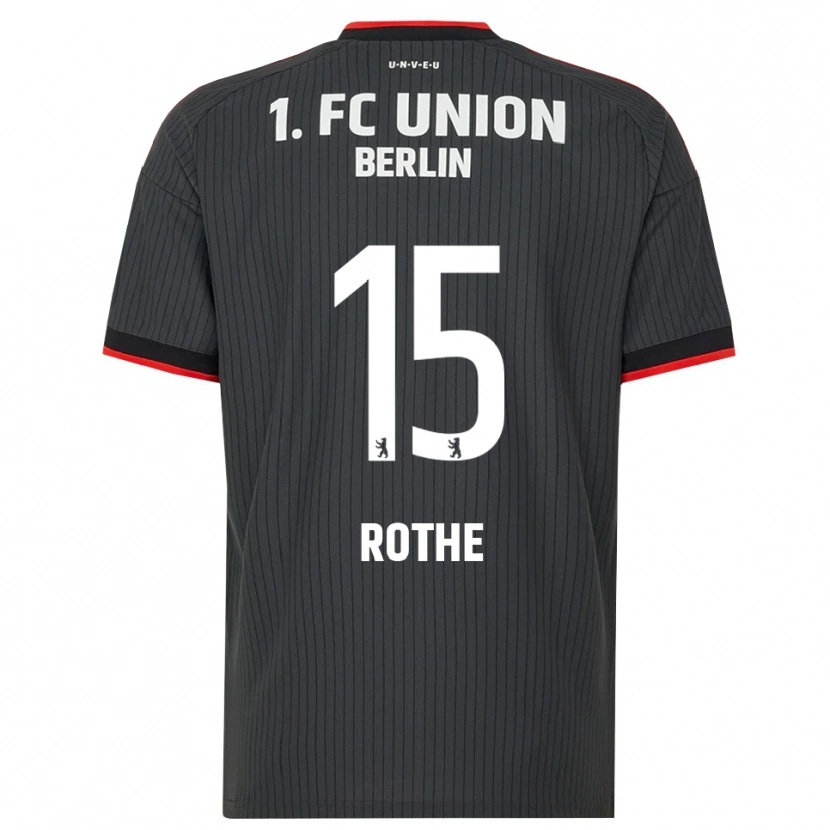 Danxen Herren Tom Rothe #15 Schwarz Weiß Rot Auswärtstrikot Trikot 2026/27 T-Shirt Schweiz