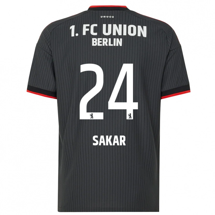 Danxen Herren Fatma Sakar #24 Schwarz Weiß Rot Auswärtstrikot Trikot 2026/27 T-Shirt Schweiz