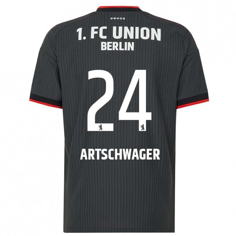 Danxen Herren Finn Artschwager #24 Schwarz Weiß Rot Auswärtstrikot Trikot 2026/27 T-Shirt Schweiz