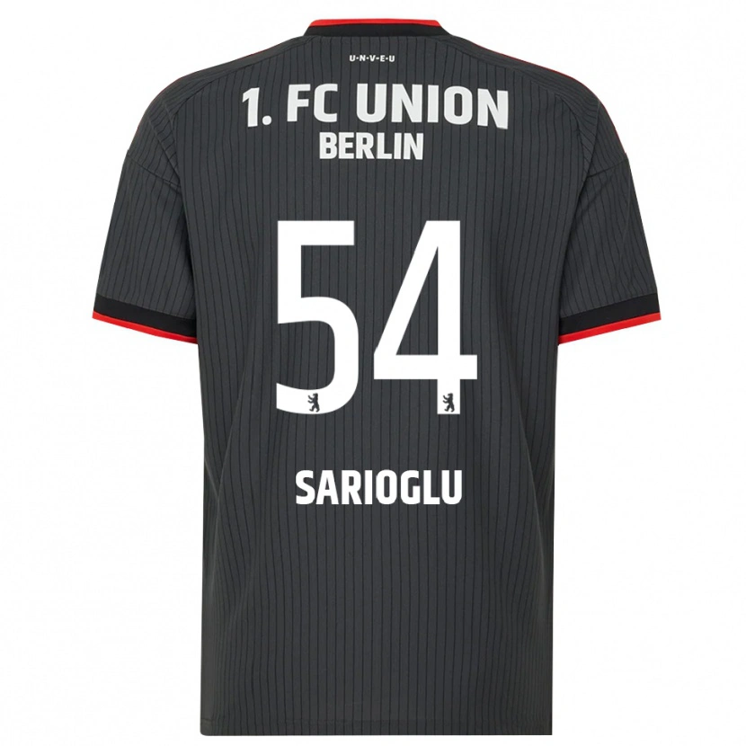Danxen Herren Defne Sarıoğlu #54 Schwarz Weiß Rot Auswärtstrikot Trikot 2026/27 T-Shirt Schweiz