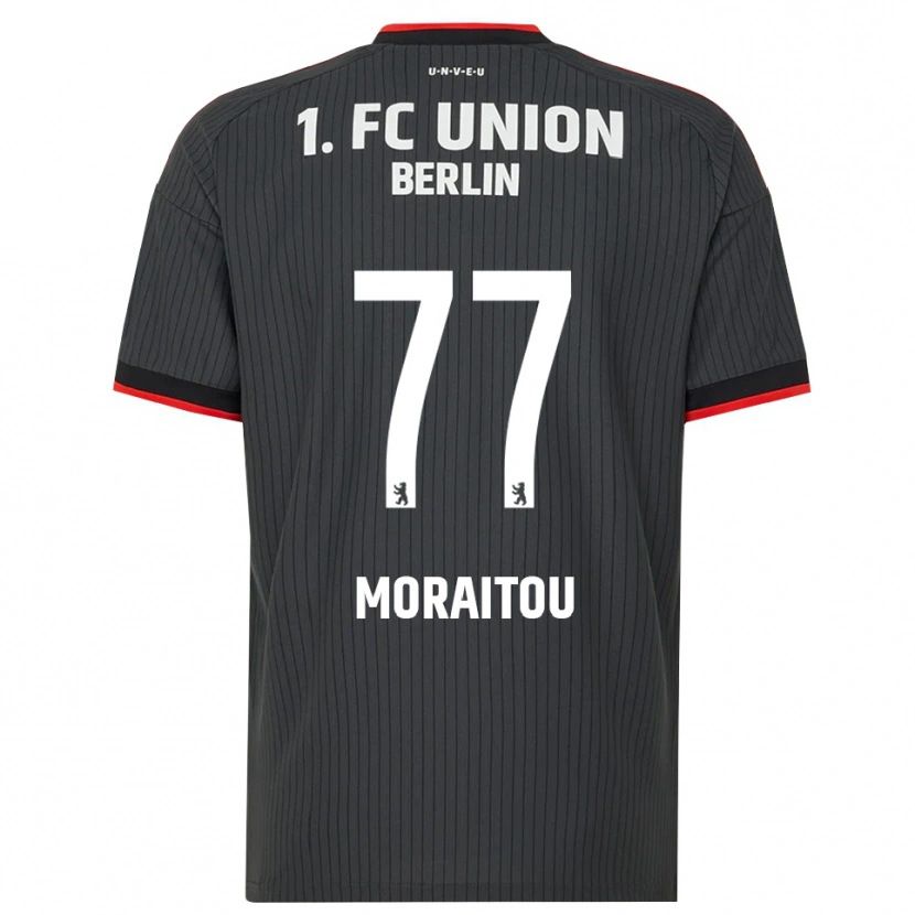 Danxen Herren Athanasia Moraitou #77 Schwarz Weiß Rot Auswärtstrikot Trikot 2026/27 T-Shirt Schweiz