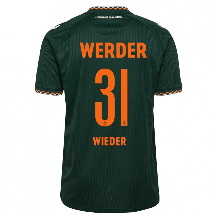 Danxen Herren Verena Wieder #31 Dunkelgrün Orange Weiß Auswärtstrikot Trikot 2026/27 T-Shirt Schweiz
