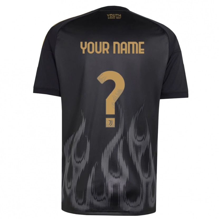 Danxen Herren Ihren Namen #0 Schwarz Braun Ausweichtrikot Trikot 2026/27 T-Shirt Schweiz