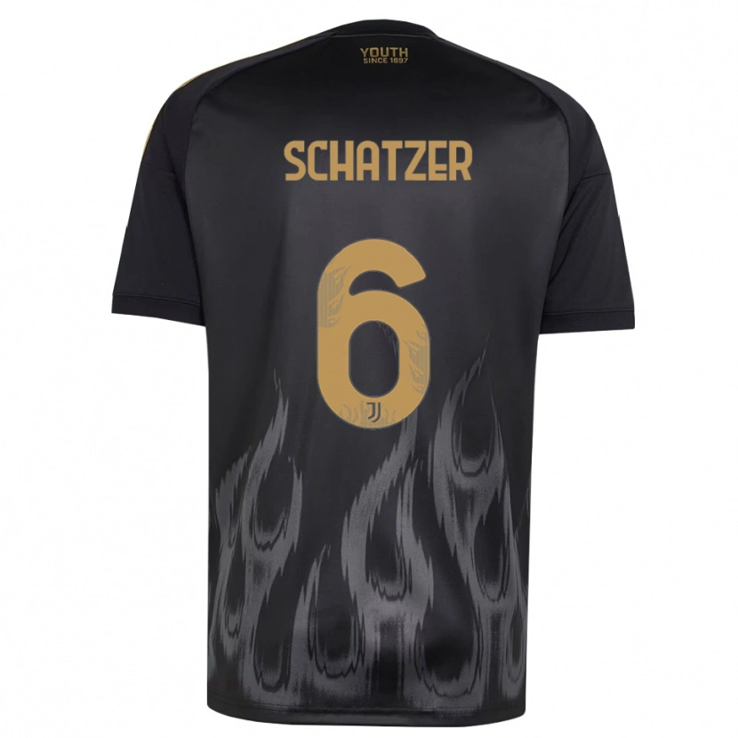 Danxen Herren Eva Schatzer #6 Schwarz Braun Ausweichtrikot Trikot 2026/27 T-Shirt Schweiz