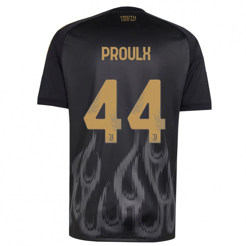 Danxen Herren Lysianne Proulx #44 Schwarz Braun Ausweichtrikot Trikot 2026/27 T-Shirt Schweiz