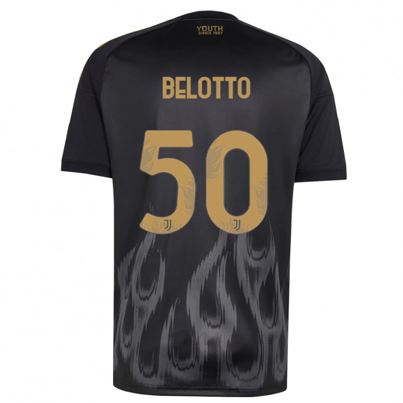 Danxen Herren Soledad Belotto #50 Schwarz Braun Ausweichtrikot Trikot 2026/27 T-Shirt Schweiz