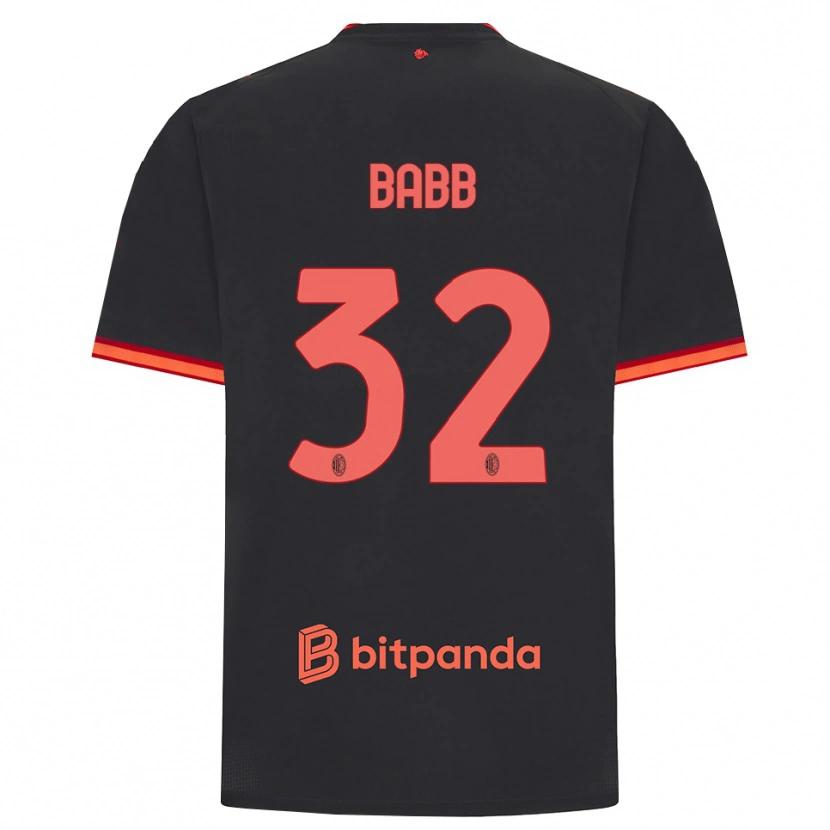 Danxen Herren Selena Delia Babb #32 Schwarz Rot Ausweichtrikot Trikot 2026/27 T-Shirt Schweiz