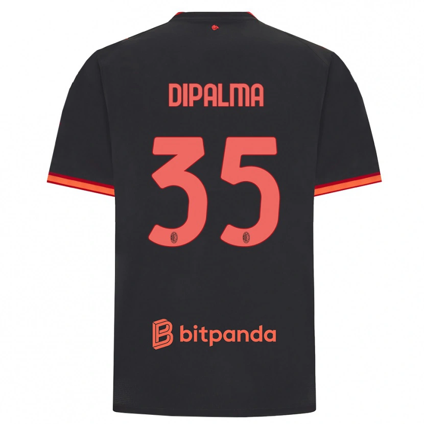 Danxen Herren Matteo Dipalma #35 Schwarz Rot Ausweichtrikot Trikot 2026/27 T-Shirt Schweiz