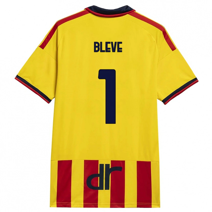 Danxen Herren Marco Bleve #1 Gelb Rot Heimtrikot Trikot 2026/27 T-Shirt Schweiz