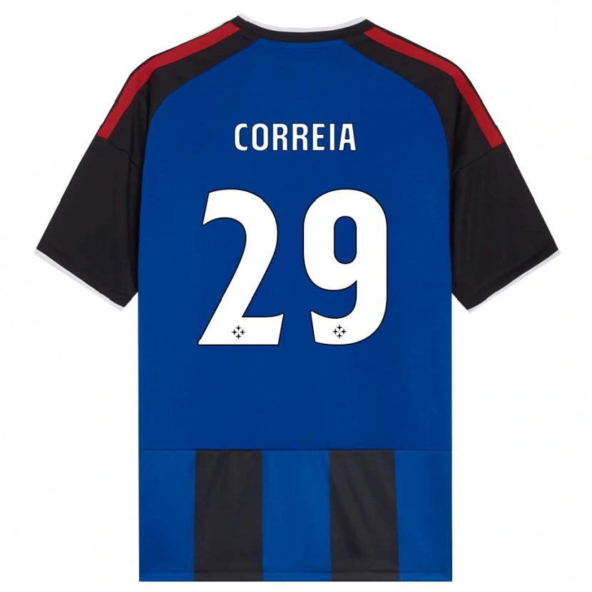 Danxen Herren Omar Correia #29 Schwarz Rot Weiß Blau Heimtrikot Trikot 2026/27 T-Shirt Schweiz
