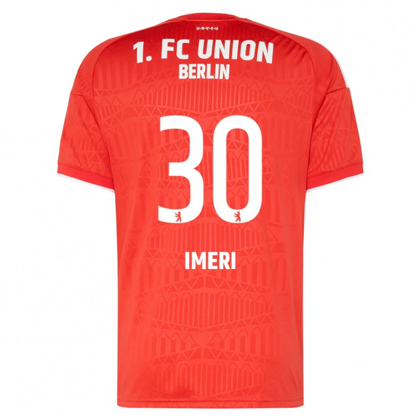 Danxen Herren Kastriot Imeri #30 Rot Weiß Heimtrikot Trikot 2026/27 T-Shirt Schweiz