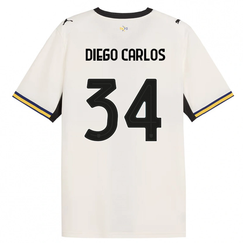 Danxen Herren Diego Carlos #34 Creme Schwarz Gelb Heimtrikot Trikot 2026/27 T-Shirt Schweiz