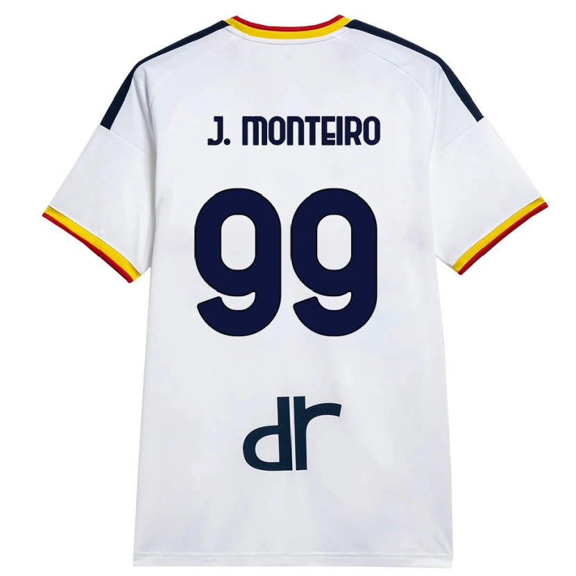 Danxen Herren Joël Monteiro #99 Weiß Gelb Rot Auswärtstrikot Trikot 2026/27 T-Shirt Schweiz