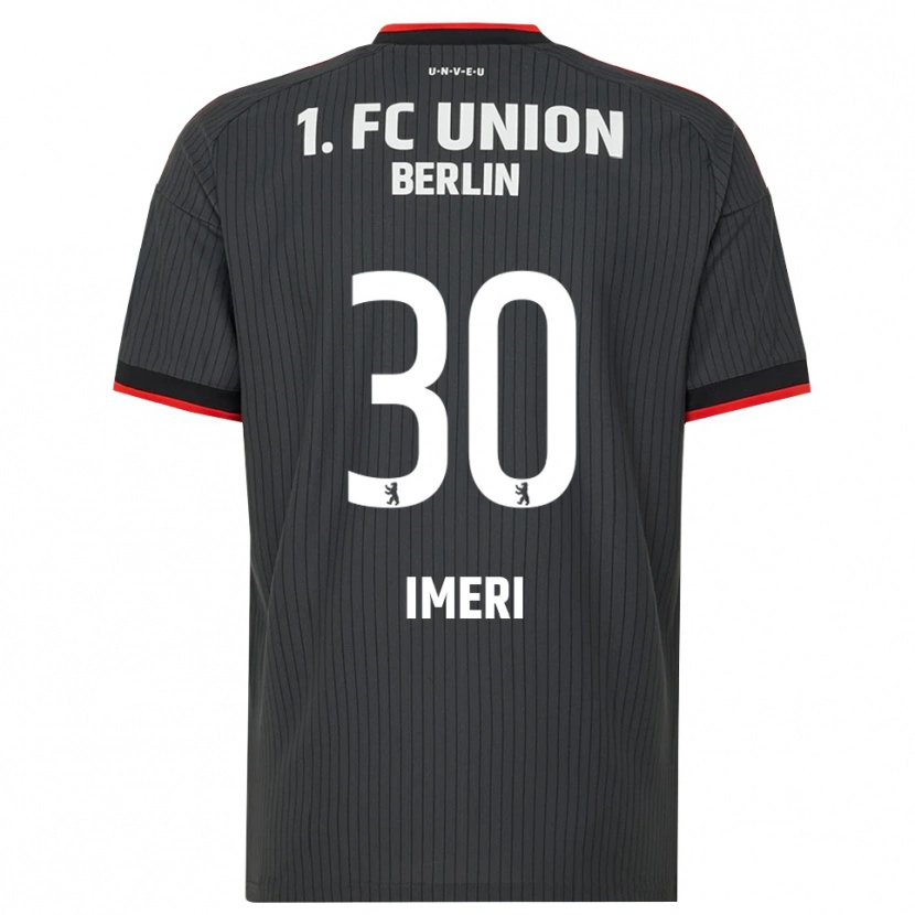 Danxen Herren Kastriot Imeri #30 Schwarz Weiß Rot Auswärtstrikot Trikot 2026/27 T-Shirt Schweiz