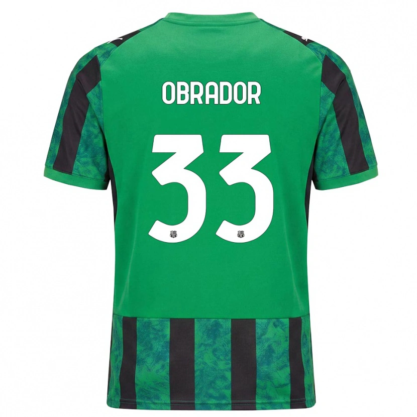 Danxen Damen Rafa Obrador #33 Grün Schwarz Weiß Heimtrikot Trikot 2026/27 T-Shirt Schweiz