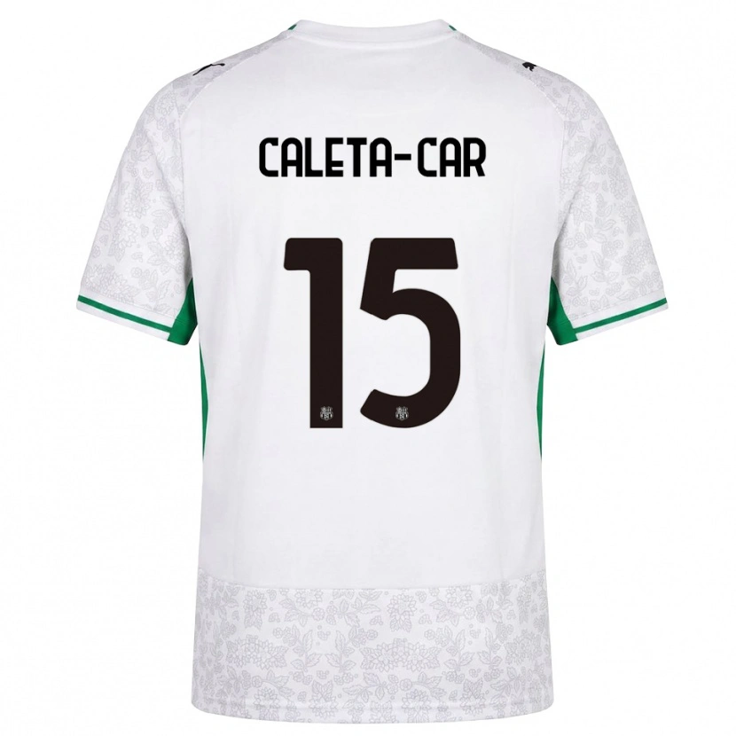 Danxen Damen Duje Caleta-Car #15 Weiß Schwarz Grün Auswärtstrikot Trikot 2026/27 T-Shirt Schweiz