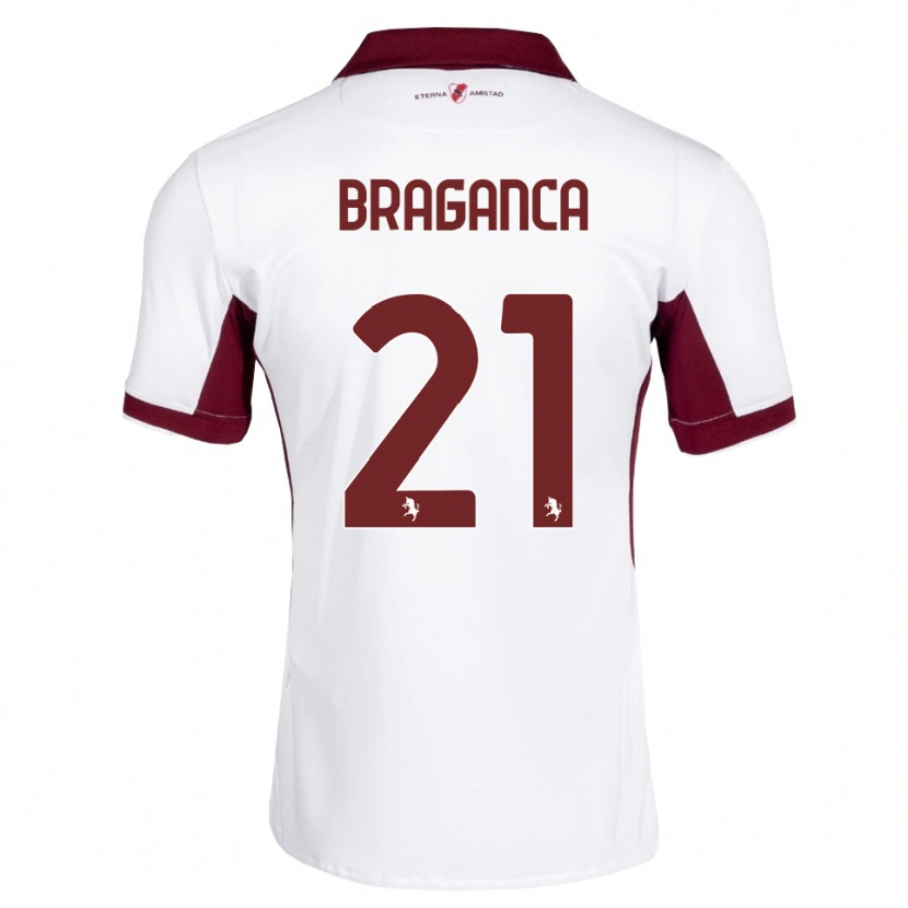 Danxen Damen Daniel Bragança #21 Burgund Weiß Rot Auswärtstrikot Trikot 2026/27 T-Shirt Schweiz