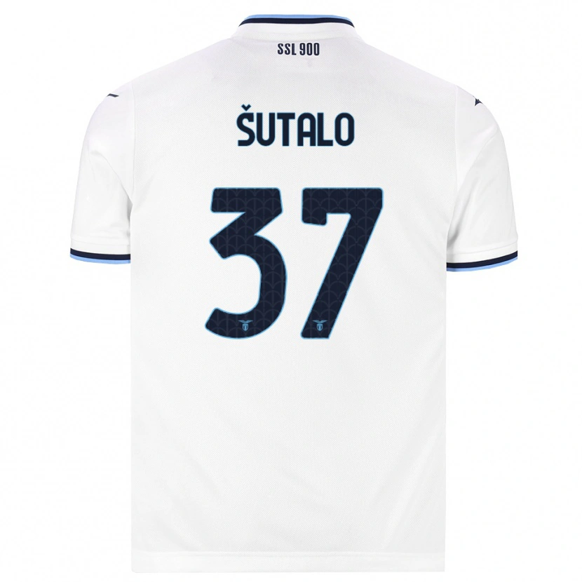 Danxen Damen Josip Sutalo #37 Weiß Dunkelblau Auswärtstrikot Trikot 2026/27 T-Shirt Schweiz