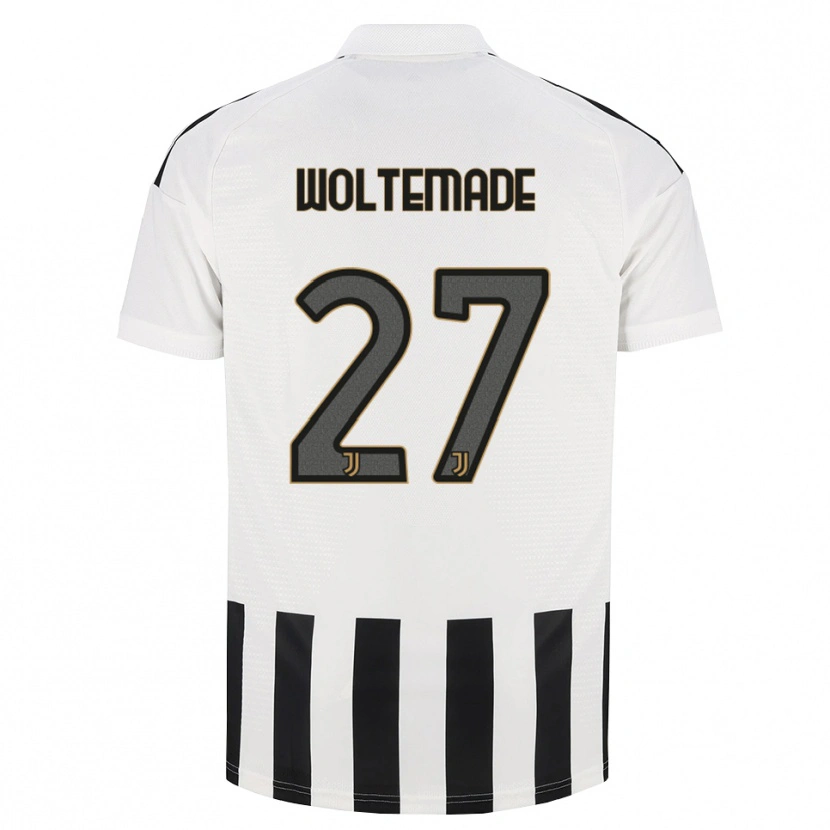 Danxen Damen Nick Woltemade #27 Schwarz Weiß Braun Heimtrikot Trikot 2026/27 T-Shirt Schweiz