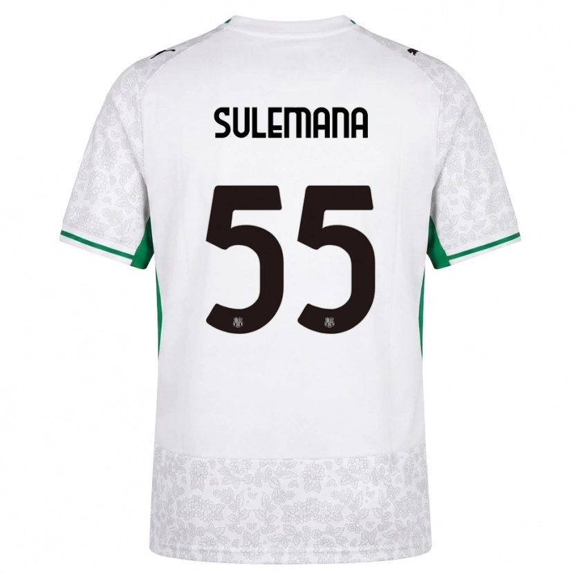Danxen Damen Ibrahim Sulemana #55 Weiß Schwarz Grün Auswärtstrikot Trikot 2026/27 T-Shirt Schweiz